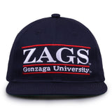 The Game Headwear Gonzaga Retro Snapback Hat