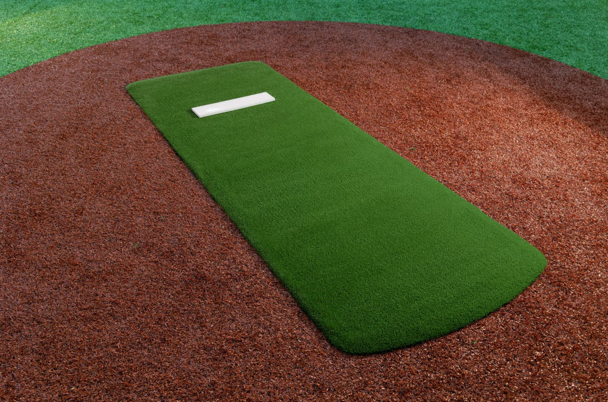 Portolite Baseball Pro Spiked Game Mat with No Lines-2