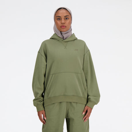 New Balance Women's Elite Athletics Hoodie Womens Apparel Sweatshirts & Fleece
