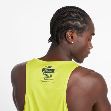 New Balance Men's 5th Avenue Mile Singlet Mens Apparel Shirts & Tops