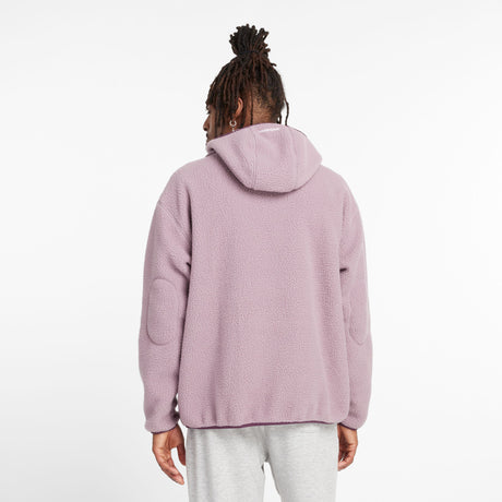 New Balance Men's Hoops Sherpa Top Mens Apparel Sweatshirts & Fleece