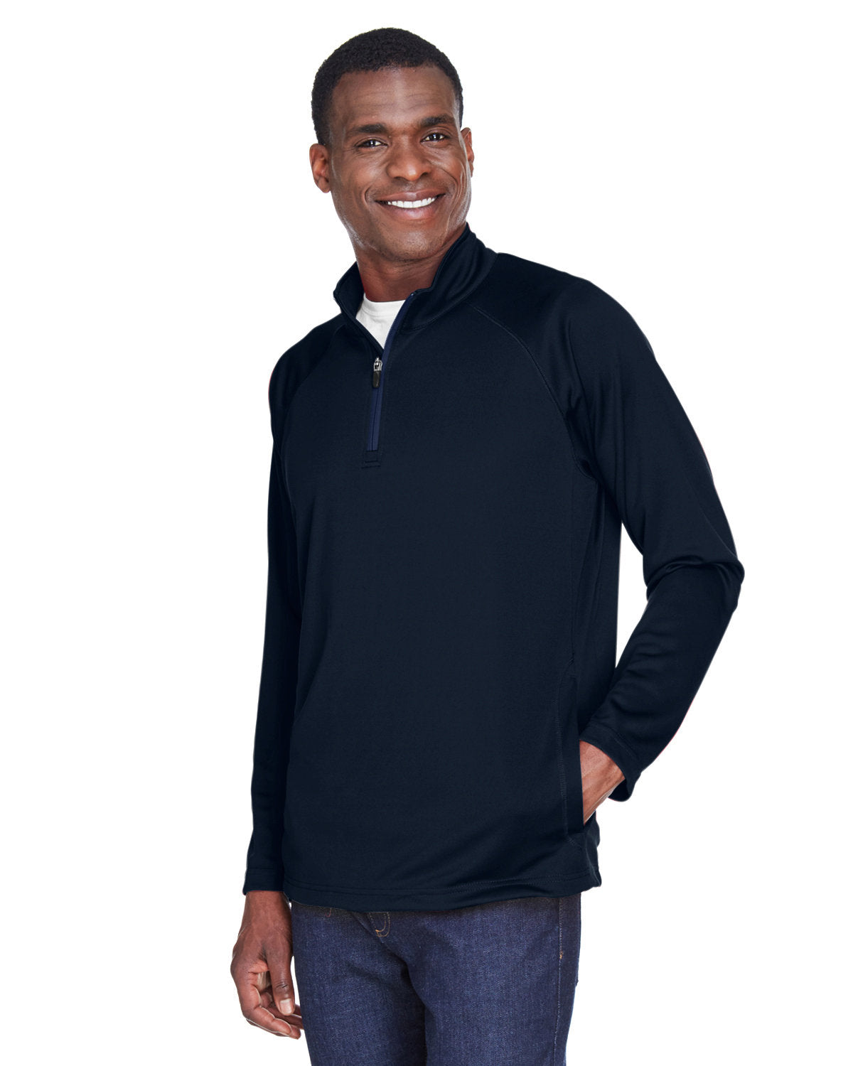 Devon & Jones Men's Stretch Tech-Shell® Compass Quarter-Zip Devon & Jones