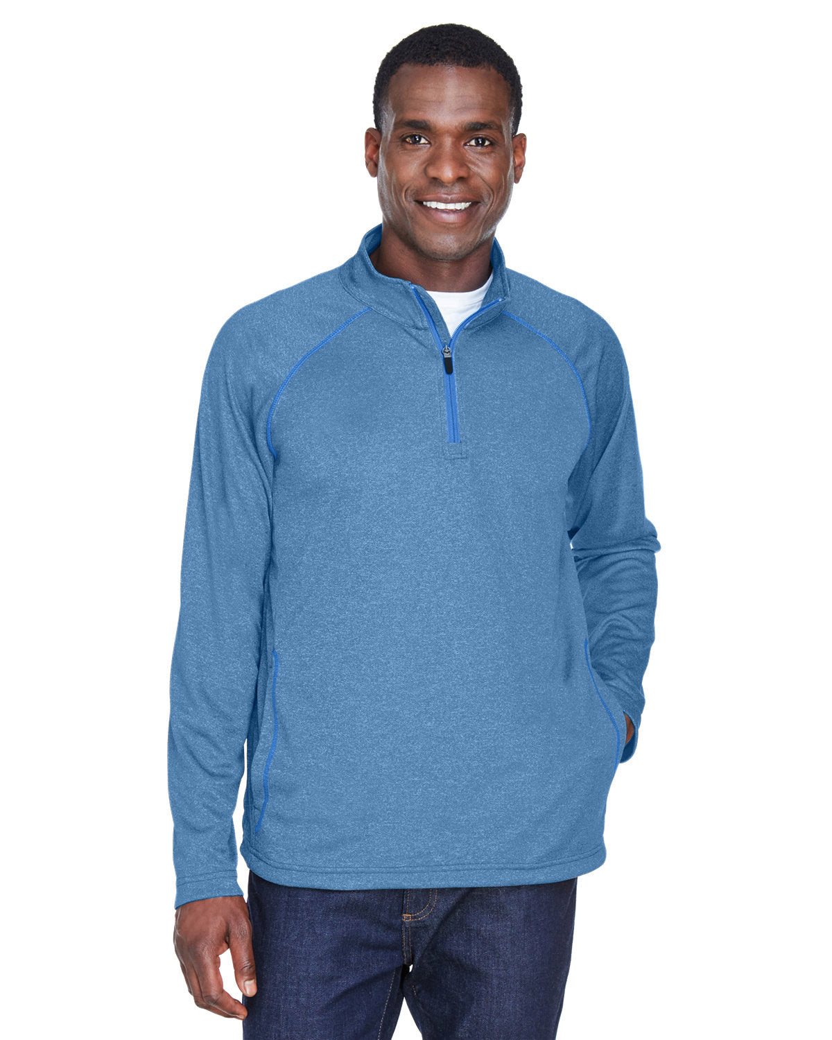 Devon & Jones Men's Stretch Tech-Shell® Compass Quarter-Zip Devon & Jones