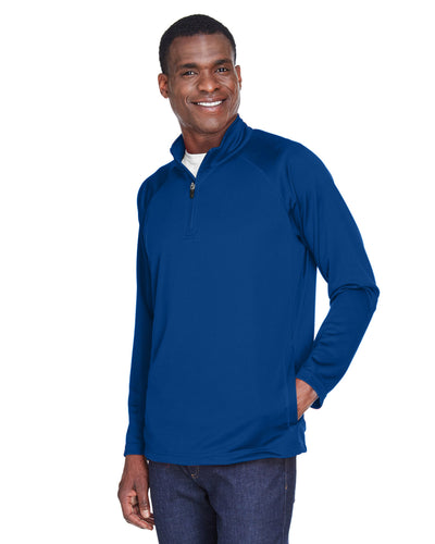 Devon & Jones Men's Stretch Tech-Shell® Compass Quarter-Zip