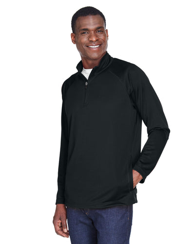 Devon & Jones Men's Stretch Tech-Shell® Compass Quarter-Zip