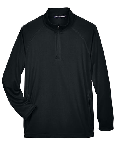 Devon & Jones Men's Stretch Tech-Shell® Compass Quarter-Zip