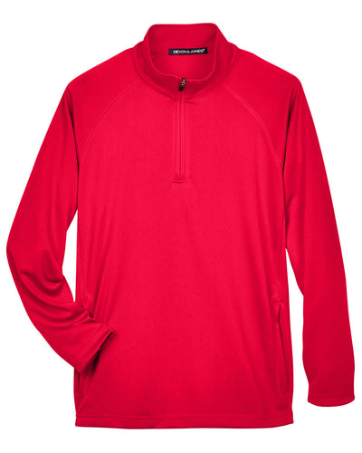 Devon & Jones Men's Stretch Tech-Shell® Compass Quarter-Zip