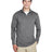 UltraClub Men's Cool & Dry Heathered Performance Quarter-Zip UltraClub
