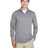 UltraClub Men's Cool & Dry Heathered Performance Quarter-Zip UltraClub