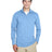 UltraClub Men's Cool & Dry Heathered Performance Quarter-Zip UltraClub