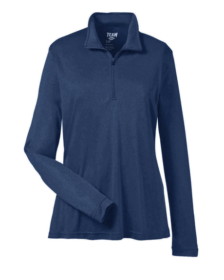 Team 365 Ladies' Zone Performance Quarter-Zip Team 365