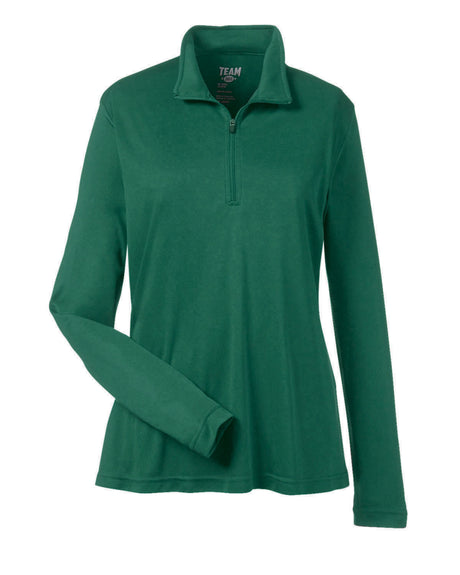 Team 365 Ladies' Zone Performance Quarter-Zip Team 365