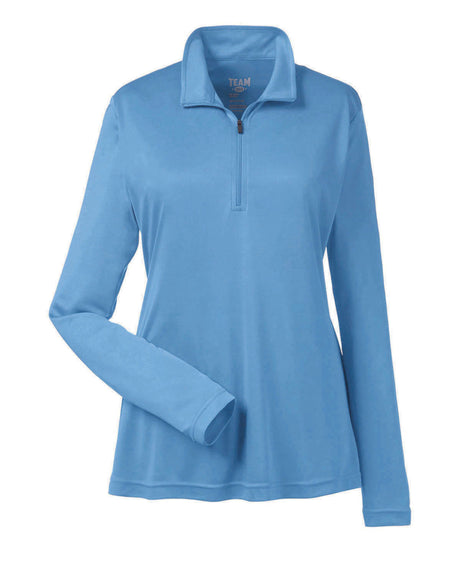 Team 365 Ladies' Zone Performance Quarter-Zip Team 365