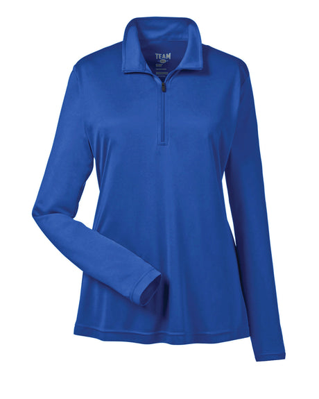 Team 365 Ladies' Zone Performance Quarter-Zip Team 365