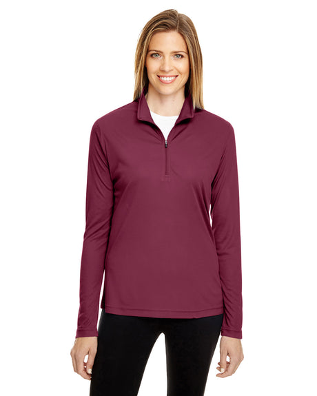 Team 365 Ladies' Zone Performance Quarter-Zip Team 365