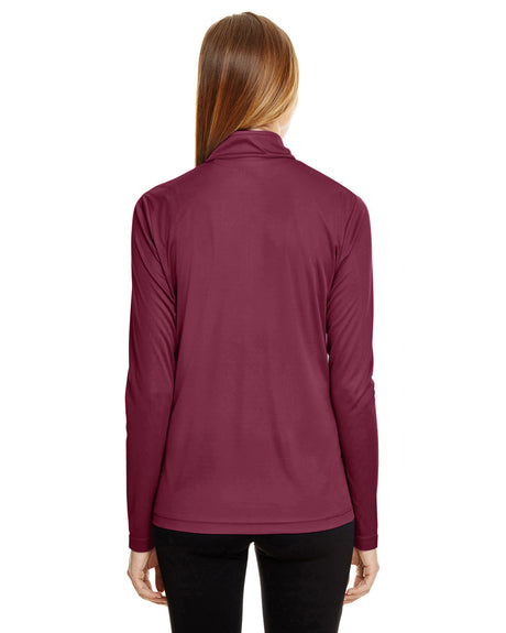 Team 365 Ladies' Zone Performance Quarter-Zip Team 365