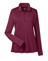 Team 365 Ladies' Zone Performance Quarter-Zip Team 365