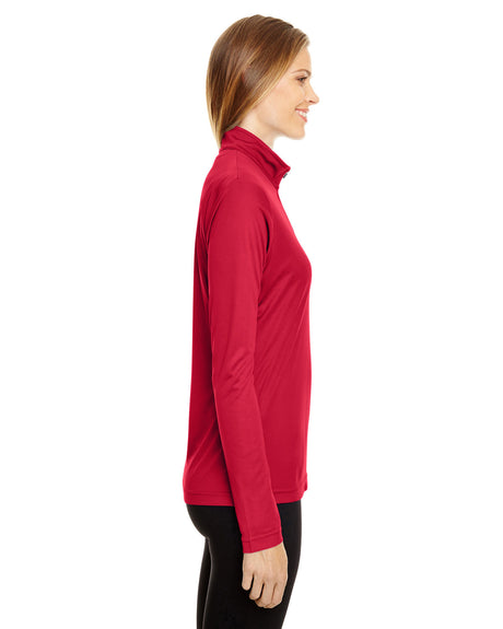 Team 365 Ladies' Zone Performance Quarter-Zip Team 365