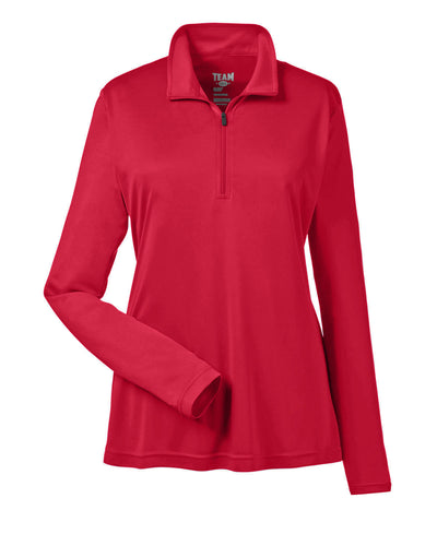 Team 365 Ladies' Zone Performance Quarter-Zip