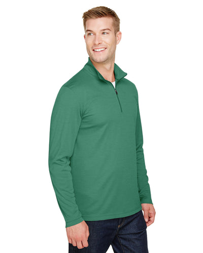 Team 365 Men's Zone Sonic Heather Performance Quarter-Zip