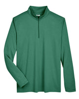 Team 365 Men's Zone Sonic Heather Performance Quarter-Zip Team 365