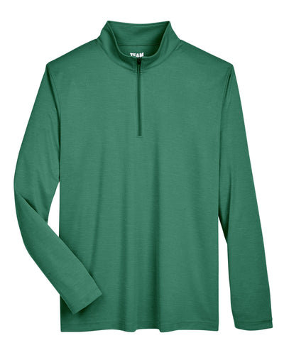 Team 365 Men's Zone Sonic Heather Performance Quarter-Zip