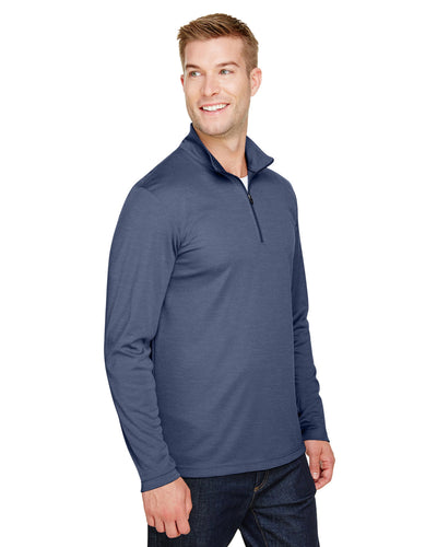 Team 365 Men's Zone Sonic Heather Performance Quarter-Zip