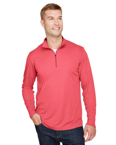 Team 365 Men's Zone Sonic Heather Performance Quarter-Zip