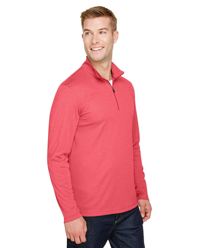 Team 365 Men's Zone Sonic Heather Performance Quarter-Zip