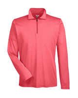 Team 365 Men's Zone Sonic Heather Performance Quarter-Zip Team 365