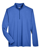 Team 365 Men's Zone Sonic Heather Performance Quarter-Zip Team 365