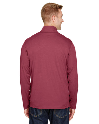 Team 365 Men's Zone Sonic Heather Performance Quarter-Zip