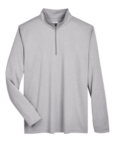 Team 365 Men's Zone Sonic Heather Performance Quarter-Zip