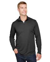 Team 365 Men's Zone Sonic Heather Performance Quarter-Zip Team 365