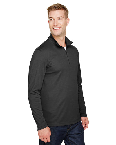 Team 365 Men's Zone Sonic Heather Performance Quarter-Zip
