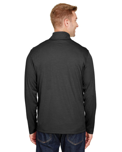 Team 365 Men's Zone Sonic Heather Performance Quarter-Zip