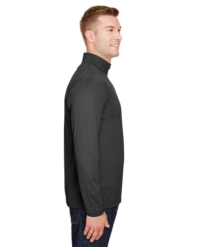 Team 365 Men's Zone Sonic Heather Performance Quarter-Zip