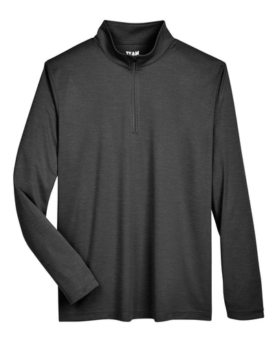 Team 365 Men's Zone Sonic Heather Performance Quarter-Zip