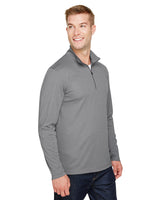 Team 365 Men's Zone Sonic Heather Performance Quarter-Zip Team 365