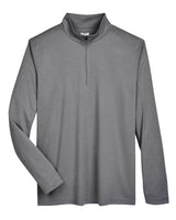 Team 365 Men's Zone Sonic Heather Performance Quarter-Zip Team 365