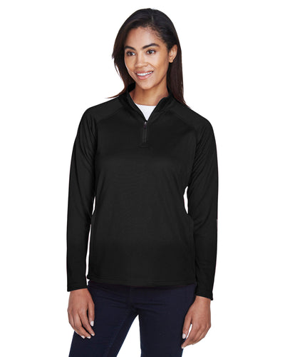 Devon & Jones Ladies' Stretch Tech-Shell® Compass Quarter-Zip