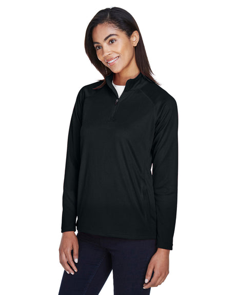 Devon & Jones Ladies' Stretch Tech-Shell® Compass Quarter-Zip Devon & Jones