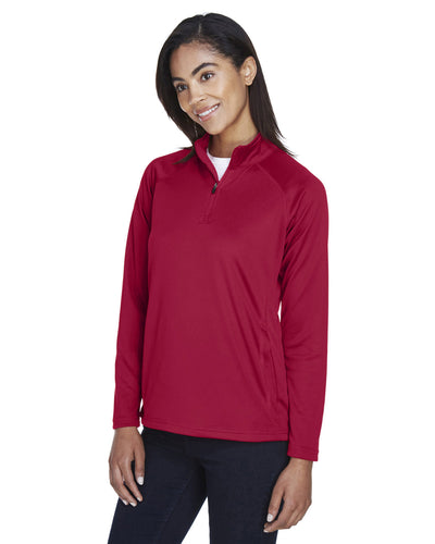 Devon & Jones Ladies' Stretch Tech-Shell® Compass Quarter-Zip