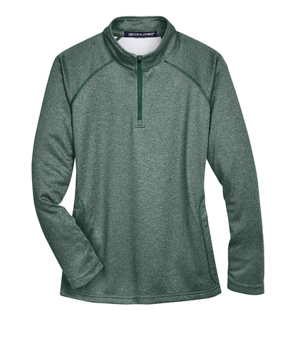 Devon & Jones Ladies' Stretch Tech-Shell® Compass Quarter-Zip