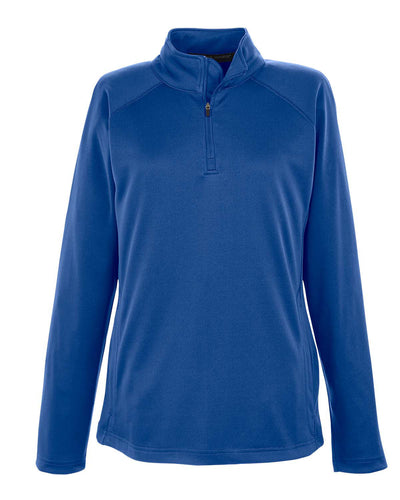 Devon & Jones Ladies' Stretch Tech-Shell® Compass Quarter-Zip