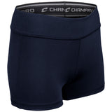 Champro Girl's Match Compression 3" Volleyball Shorts-1