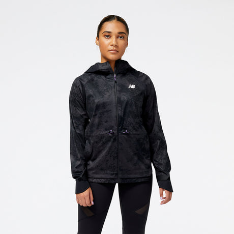 New Balance Women's Elite Impact Run All Terrain Waterproof Jacket Womens Apparel Jackets & Vests