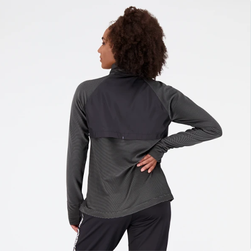 New Balance Women's Elite Q Speed Shift 1/2 Zip Womens Apparel Sweatshirts & Fleece