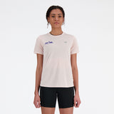 New Balance Women's Run For Life Athletics T-Shirt Womens Apparel Shirts & Tops