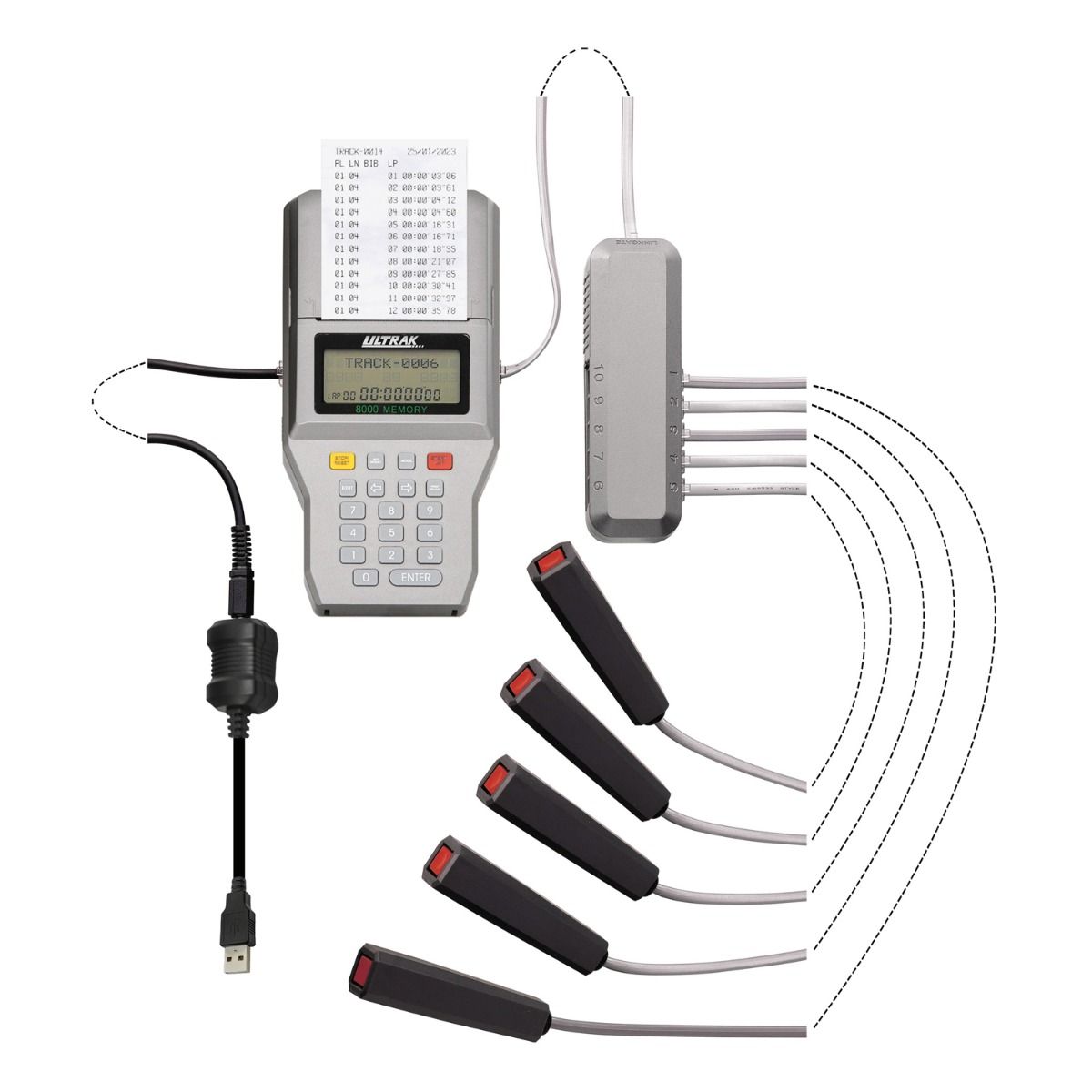 Gill Athletics Ultrak L20 Multi-Lane-Timer Sports Equipment All